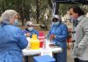 El Gobernador Sáenz verificó el avance del operativo de vacunación contra COVID-19 en los Centros de Salud del Área Operativa Norte