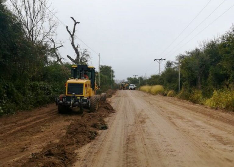 Sáenz confirmó el inicio de la pavimentación de la ruta provincial 35