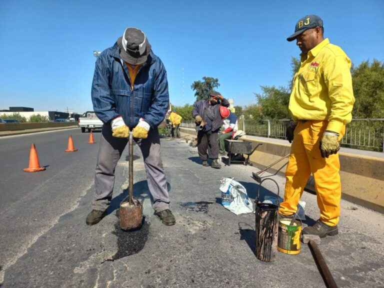 La Municipalidad aplica nueva técnica de bacheo en frío para el arreglo de calles