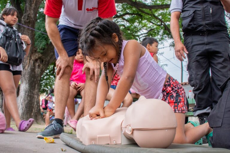 La Municipalidad brindará cursos de RCP a niños de zona sudeste