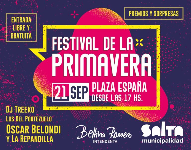 El municipio organiza el Festival de la Primavera para el próximo miércoles