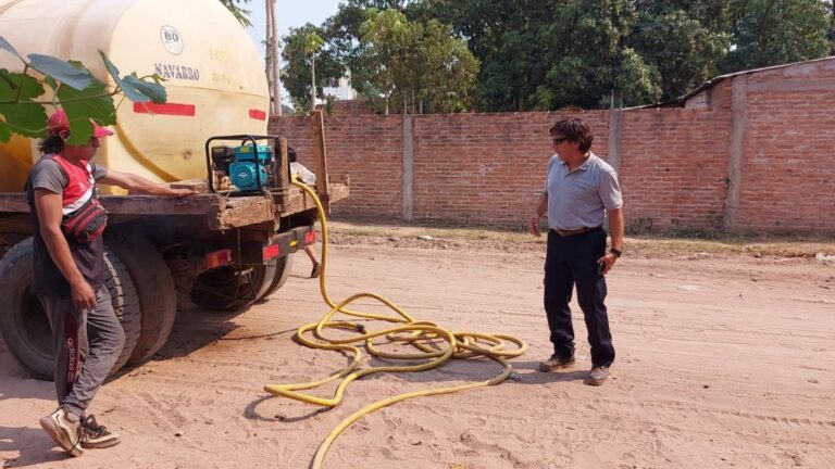 El Gobierno monitorea la distribución de más de 1 millón de litros de agua por jornada en el norte provincial