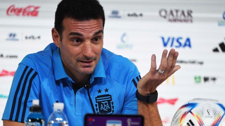 Scaloni, feliz por la clasificación pero con bronca por volver a jugar el sábado