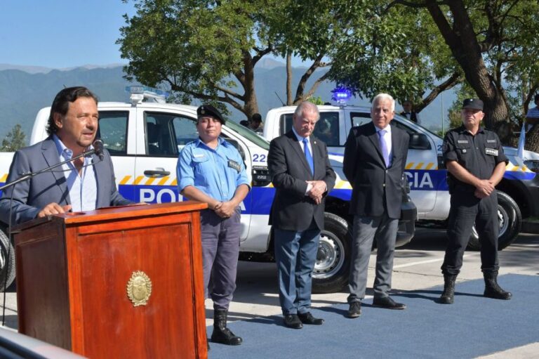 Durante la gestión de Gustavo Sáenz, el servicio de Seguridad de Salta se incrementó en más de 200 móviles