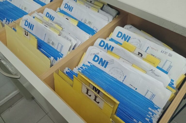 Se intensifica el Operativo de entrega de DNI en el Registro Civil