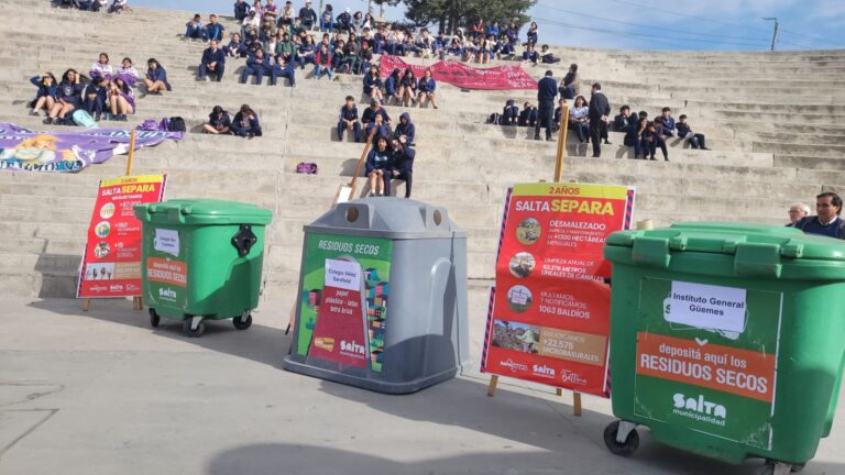 “Salta Separa” cumplió dos años de servicio en toda la ciudad