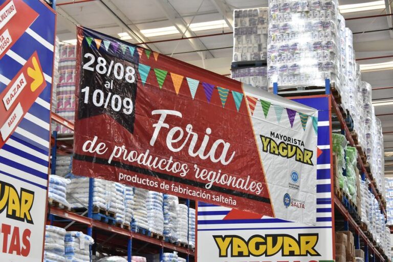 Hasta el domingo se realizará la Feria de Productos Regionales de consumo masivo