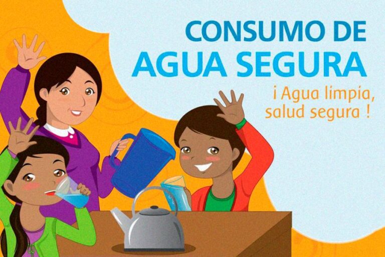 Consumir agua segura ayuda a prevenir la salmonelosis y otras enfermedades