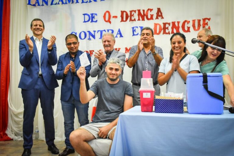 Dio inicio la vacunación contra el dengue a cargo del Gobierno de la Provincia de Salta