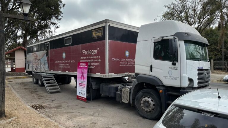 La próxima semana el camión oncológico estará en San Carlos, Angastaco y Coronel Moldes
