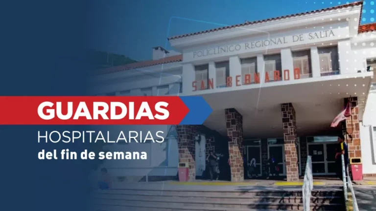 Más de 2500 personas fueron asistidas en guardias hospitalarias durante el fin de semana