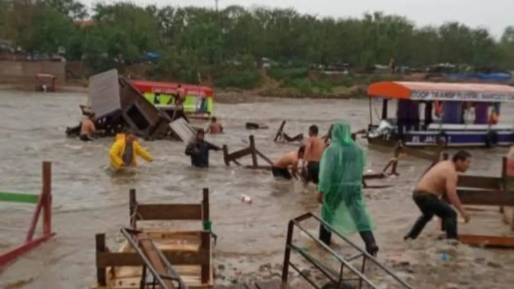 Creció el Río Bermejo y arrasó con todo en el norte de Salta